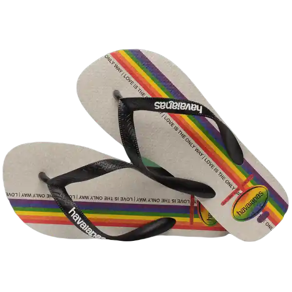 Sandalias Top Pride Negro/Negro Talla 40 4146673 Havaianas