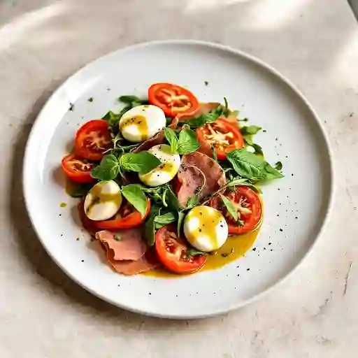 Ensalada Caprese Pecai