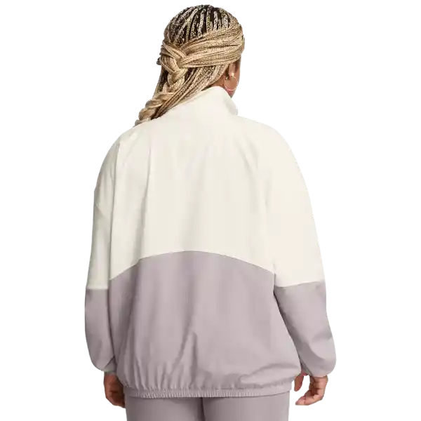 Under Armour Camiseta Armoursport Anorak Blanco Mujer Talla LG