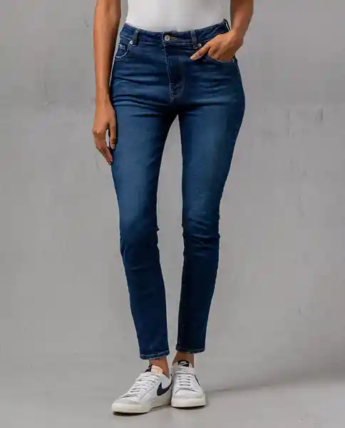 Jean Jegging Mujer Azul Colonial Ultraoscuro T 16 41006 Rifle