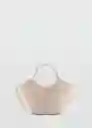 Bolso P Emilia Offwhite Talla 99 Mujer Mango