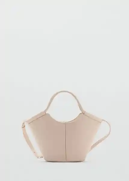 Bolso P Emilia Offwhite Talla 99 Mujer Mango