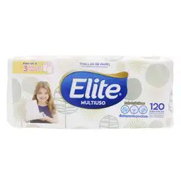 Elite Toallas de Papel Multiuso Doble Hoja