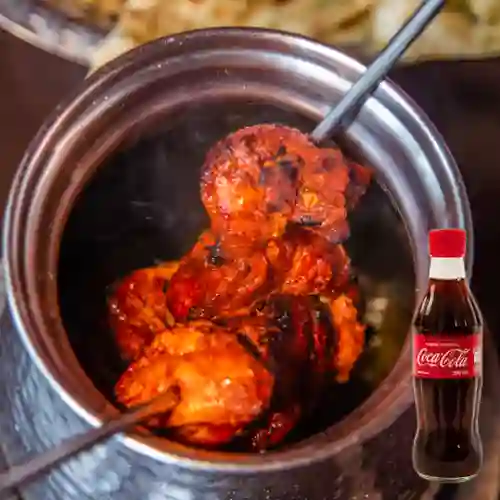 Combo Chicken Tikka X 2 Und + Coca Cola Original 300M
