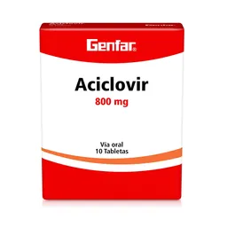Genfar Aciclovir 800 Mg