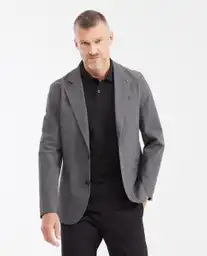Blazer Tech Gris Imán Oscuro Talla XL Chevignon