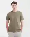 Camiseta Duotone Duck Verde Cerro Oscuro Talla L Chevignon