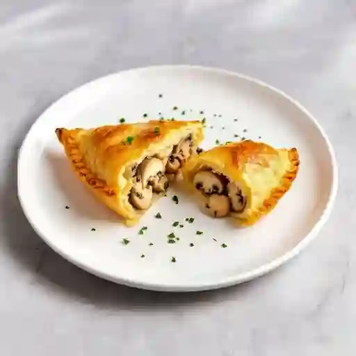 Pastel de Pollo con Champiñones