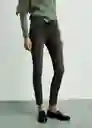 Jean Newisa Tejano Gris Oscuro Talla 38 Mujer Mango