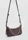 Bolso P Antonio Burdeos Talla 99 Mujer Mango