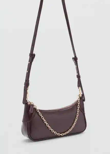 Bolso P Antonio Burdeos Talla 99 Mujer Mango