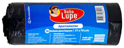 Doña Lupe Bolsa Negra 51 X 75 cm