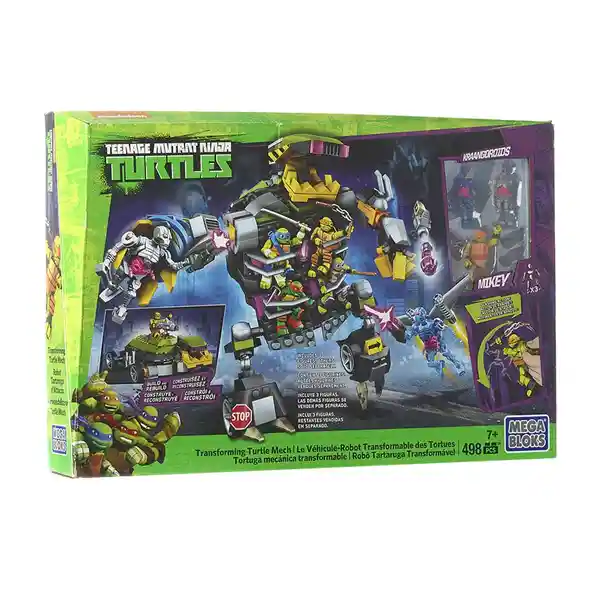 Mega Blok Tmnt Súper Tortuga Mattel