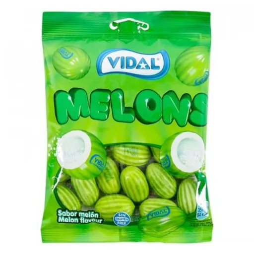 Vidal Chicles Melons Sabor a Melón 