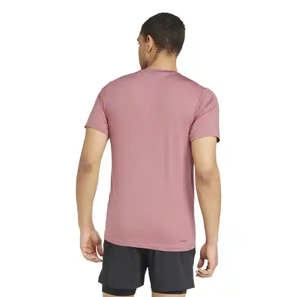 Adidas Camiseta Tr-es Stretch Para Hombre Rojo Talla M