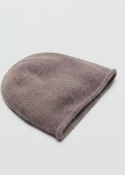 Gorro Perla Topo Talla 99 Mujer Mango