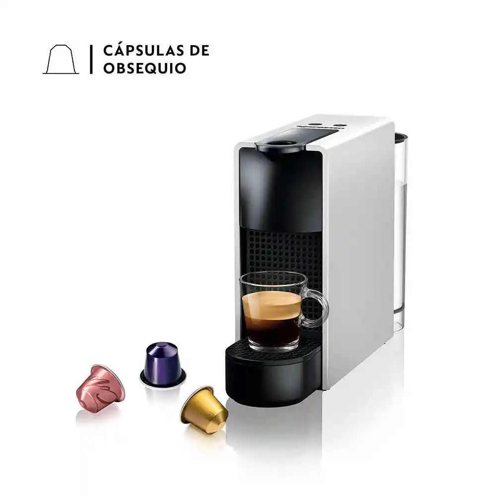 Nespresso Cafetera Essenza Mini Gris