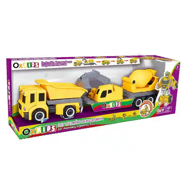 Ox Toys Camión de Juguete de Construcción Diy OT2203