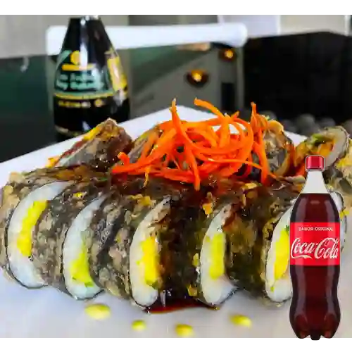 Combo Salmón Skin + Coca-cola Sabor Original 1.5 ml