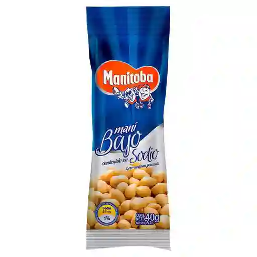 Manitoba Maní Horneado Bajo Contenido en Sodio