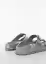 Chanclas Paus Plata Talla 39 Mango Teen Girl Mango