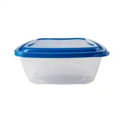 Estra Recipiente Básico Cuadrado Azul