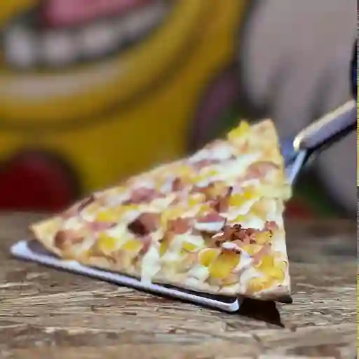 Hawain bacon porción+cocacola 350ml