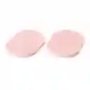 Miniso Esponja Para Maquillaje Doble Uso Ovalado Rosa