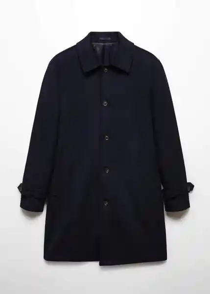 Abrigo Dean Navy Talla XL Hombre Mango