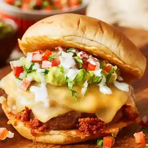 Hamburguesa Mexicana