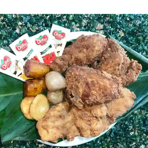 1/2 Pollo Apanado