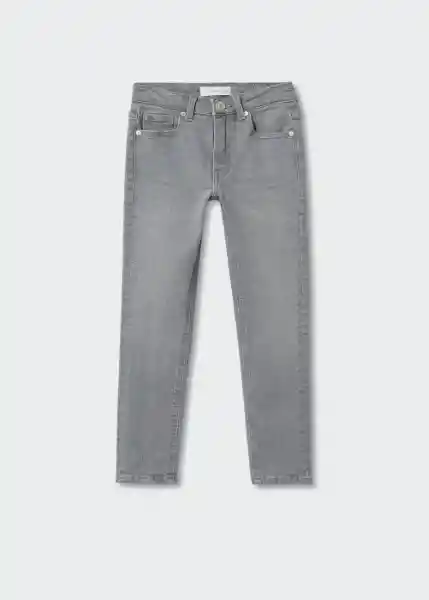 Jeans Skinny3 Tejano Gris Talla 10 Niñas Mango