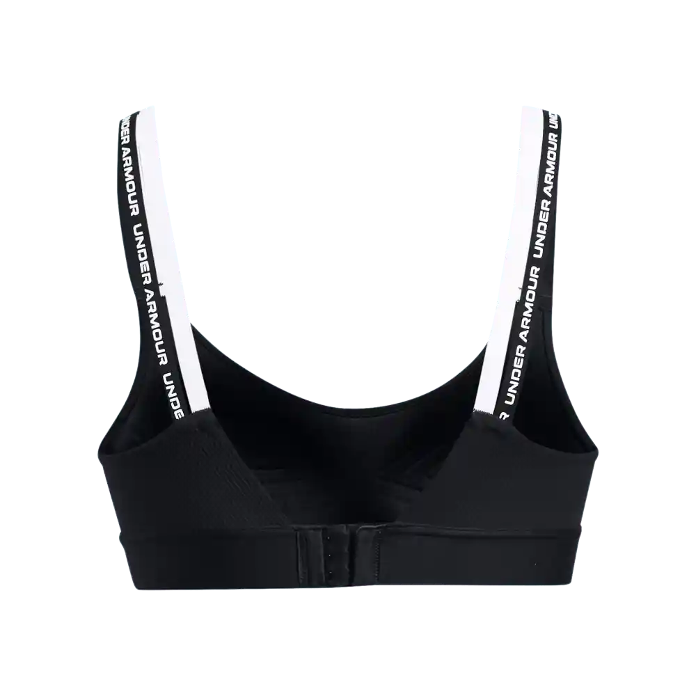 Under Armour Crop Infinity Mid Rib Wm Bra Mujer Negro XSac