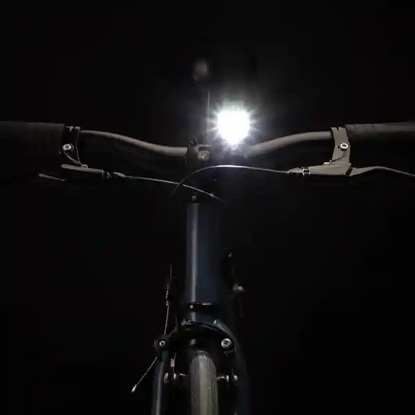 Luz Delantera y Trasera Ciclismo St110 Elops - Negro Decathlon