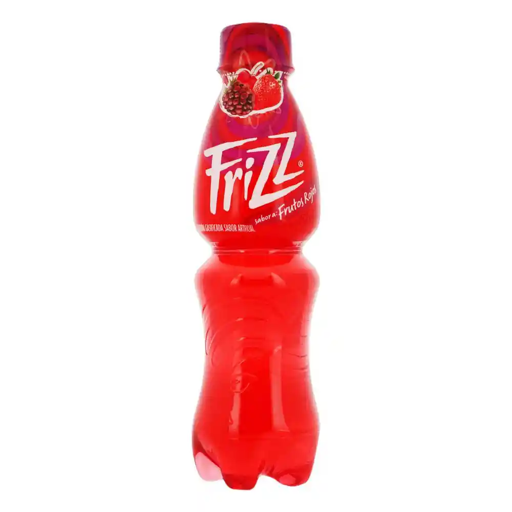 Frizz Bebida Gasificada con Sabor Natural a Frutos Rojos
