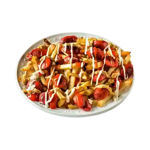 Salchipapa Americano Especial