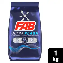 Detergente en Polvo Fab Ultra 1Kg