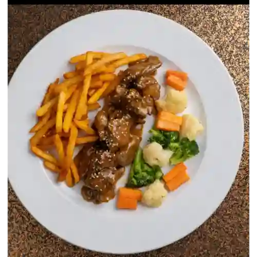 Lomo de Cerdo en Salsa Agridulce
