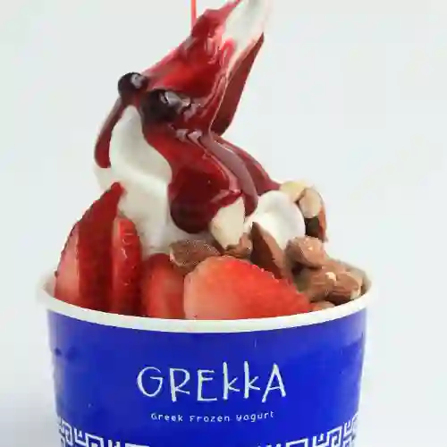 Helado Combinado (Yogurt Griego y Acai) Grande