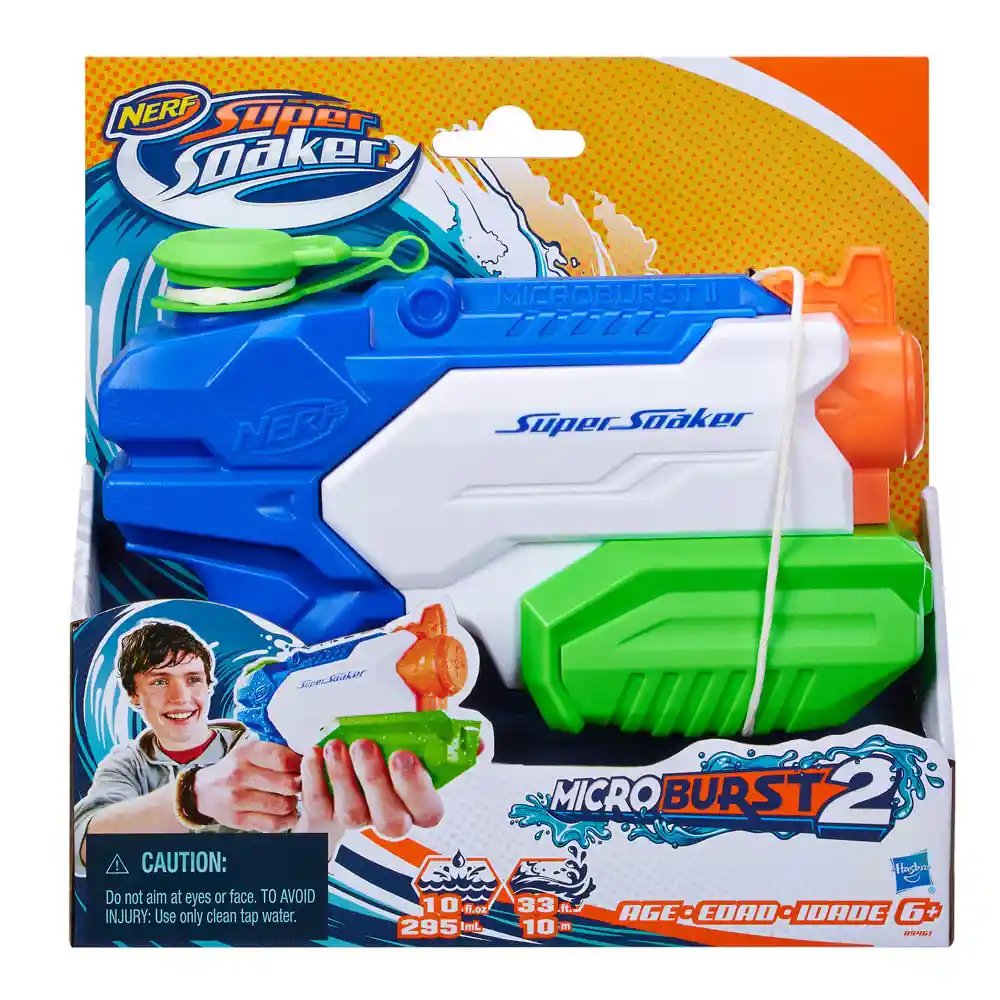 Nerf Lanzador Super Soaker Microburts A9641