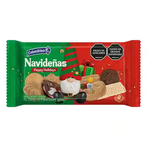 Colombina Navideñas Galleta Surtida