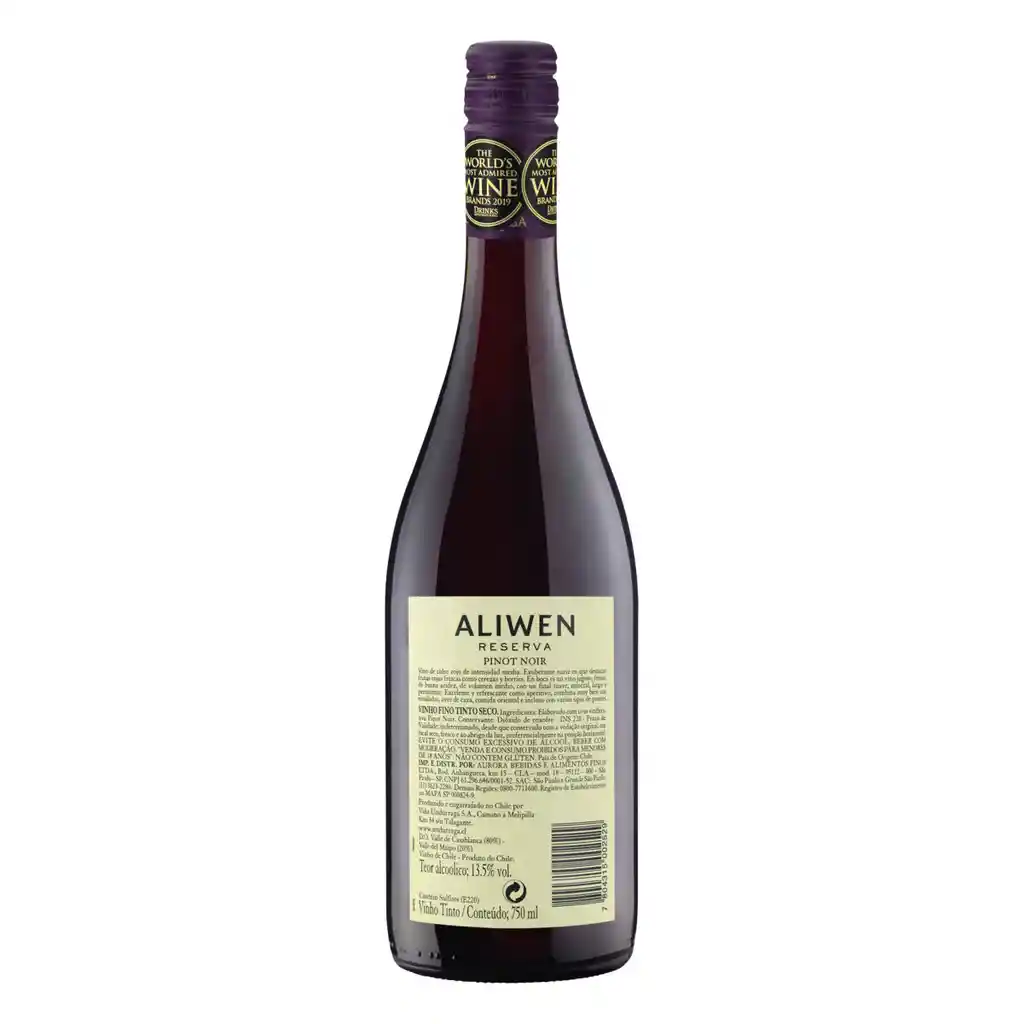 Aliwen Vino Tinto Pinot Noir Reserva