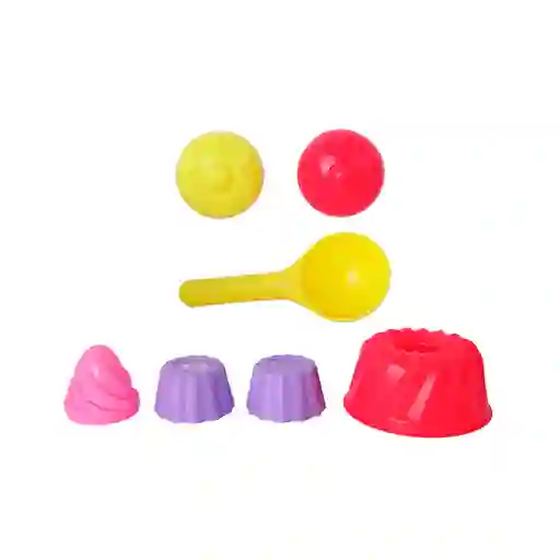 Set Cubo de Playa Con Formas Serie Miniso