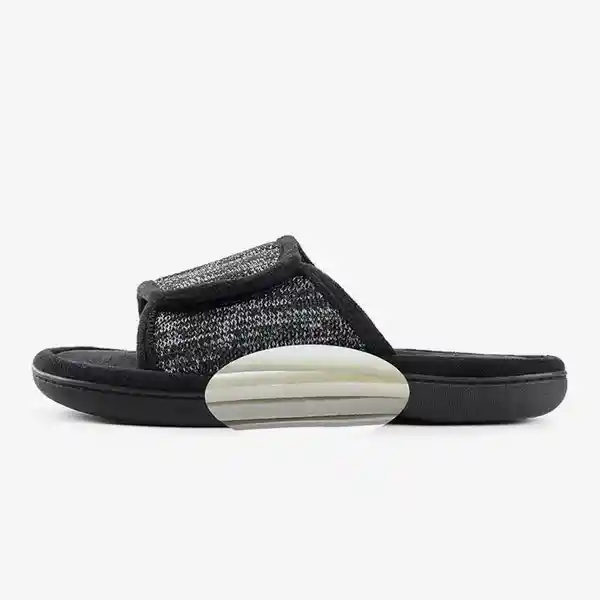 Rockdove Pantuflas Para Hombre Moc Negro M