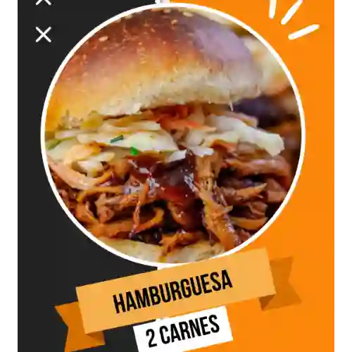 Hamburguesa 2 Carnes