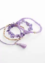 Pulsera Malva Lila Talla 99 Niñas Mango