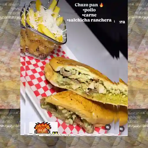 Chuzopan cerdo ranchero