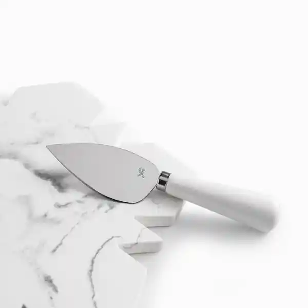 Set Tabla Snowflake y Cuchillo Quesos Ambiente Gourmet