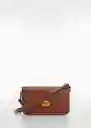 Bolso P Fabu Cuero Mujer Mango