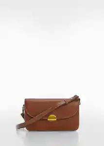 Bolso P Fabu Cuero Mujer Mango